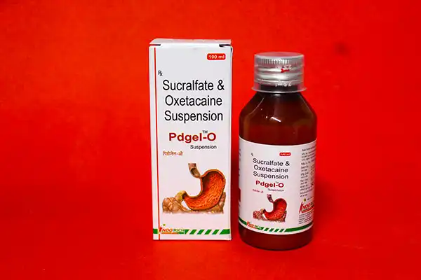 SUCRALFATE 1000 MG & OXETHAZAINE 20 MG (1C/S 100 BOTTLES) (PDGEL-O)